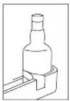 SHARP SJ-BA05IMXRE-EU - Bottle holder (In some models) - 1