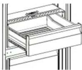 SHARP SJ-BA05DTXWE-CH - Feuchtigkeitskontrolle (Bei einigen Modellen) - 1