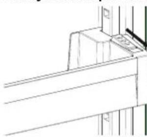 SHARP SJ-RA10RMXMD-EU - Dorhyllen Adapti-Lift (I noen modeller) - 1
