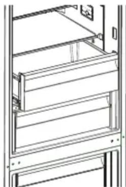 SHARP SJ-RA10RMXJD-EU - Das Kälteregal entfernen - 1
