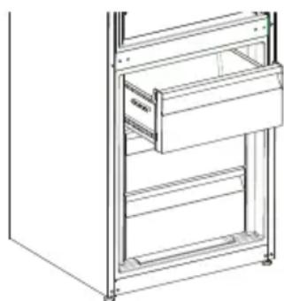 SHARP SJ-RA10RMXJD-EU - Herausnehmen des Gefrierfachs - 1