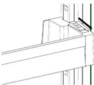 SHARP SJ-RA10RMXJD-EU - Prateleira de porta Adapti-Lift (Em alguns modelos) - 1