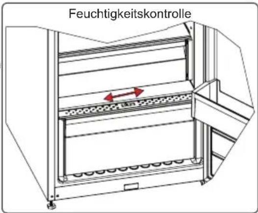 SHARP SJ-LC31CHXWF-EU - Feuchtigkeitskontrolle - 1