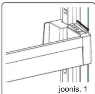 SHARP SJ-LC31CHXWF-EU - Adapti-Lift ukseriiul (Osadel mudelitel) - 1