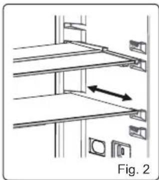 SHARP SJ-LC31CHXWF-EU - Adapti-Shelf (En algunos modelos) - 2