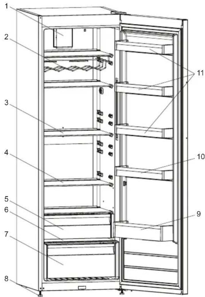 SHARP SJ-LC31CHXWF-EU - KAPITEL 2: IHR KÜHLSCHRANK - 1