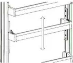 SHARP SJ-BA20DMXWF-EU - Prateleira de porta Adapti-Lift (Em alguns modelos) - 2
