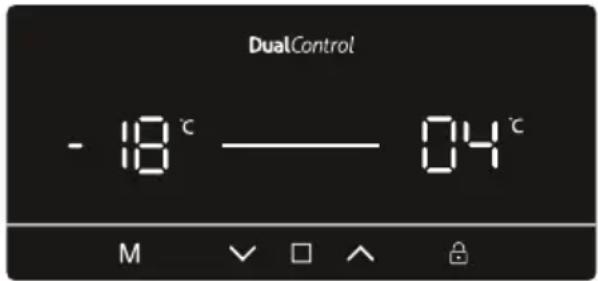 SHARP SJ-BA31DHDAE-EU - Ajustes de temperatura del congelador - 1