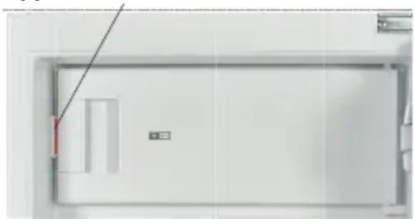 SHARP SJ-LE123M0X-EU - Öppen Dörr"-indikator - 1