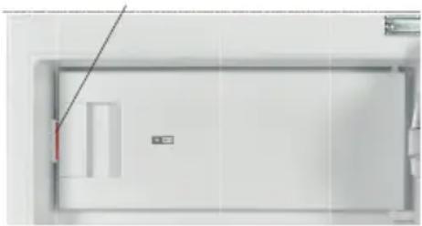 SHARP SJ-LE123M0X-EU - "Uks lahti" Indicator; - 1