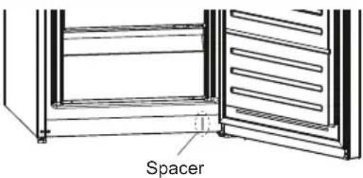 SHARP SJ-SF214M2W-EU - Spacer - 1