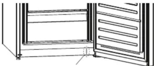 SHARP SJ-SF214M2W-EU - Avstandsstykke - 1