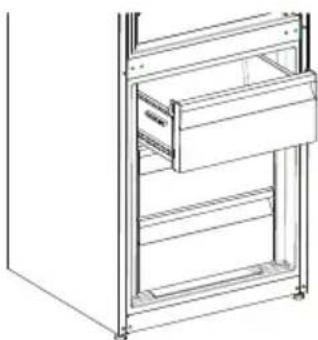 SHARP SJ-RA10RMXSD-EU - Balconnet réglabe AdaptiLift (Dans certains modèles) - 2