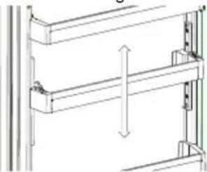 SHARP SJ-RA10RMXSD-EU - Balconnet réglabe AdaptiLift (Dans certains modèles) - 5