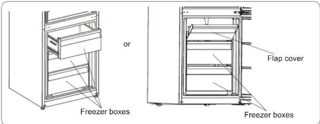 SHARP SJ-BB10DTXIF-EU - Freezer box - 1