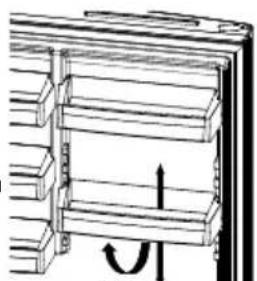 SHARP SJ-BA35CHDIE-EU - Estantería de puerta Adapti-Lift (En algunos modelos) - 1