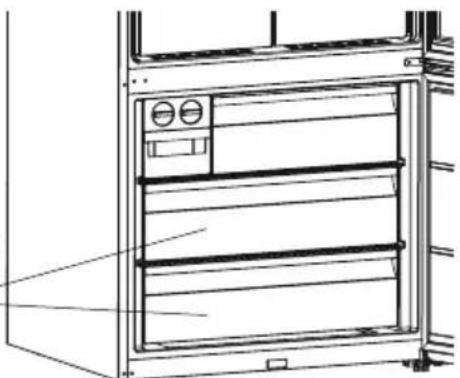 SHARP SJ-BA35CHDIE-EU - Herausnehmen des Gefrierfachs - 1