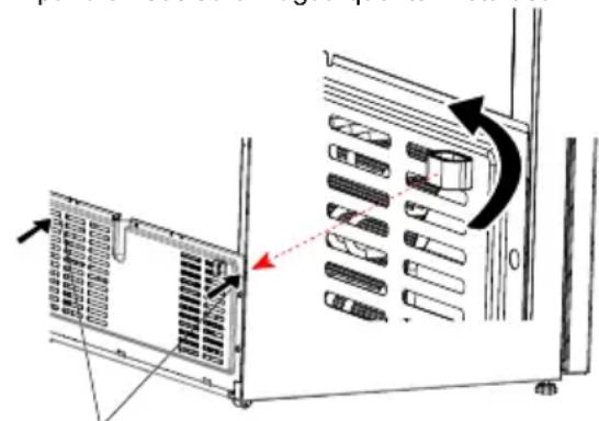 SHARP SJ-BA35CHDIE-EU - Se o seu frigorífico possuir um ventilador de condensador: - 1