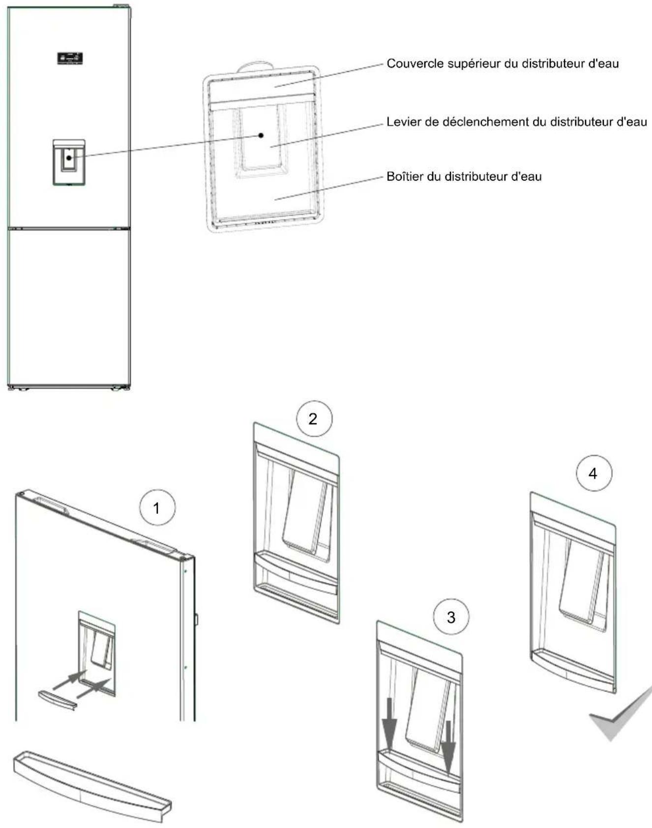 SHARP SJ-BA35CHDIE-EU - CHAPITRE -2 : VOTRE REFRIGERATEUR-CONGELATEUR - 1