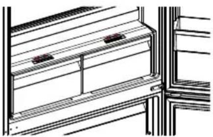SHARP SJ-BA35CHDIE-EU - Pour enlever le compartiment du congélateur; - 2