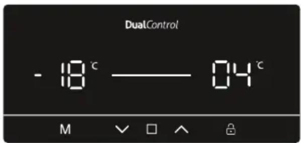 SHARP SJ-TE435H4W-EU - Ajustes de temperatura del congelador - 1
