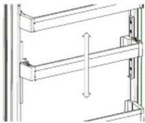 SHARP SJ-TE435H4W-EU - Adapti-Lift-Türablage (Bei einigen Modellen) - 2
