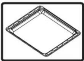 SHARP K-71F28BM2-EU - Plaque de cuisson peu profonde - 1