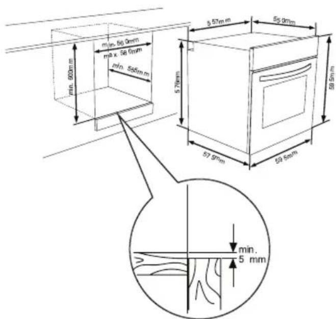 SHARP K-71F28BM2-EU - ESCOLHER UM LOCAL PARA O FORNO - 2