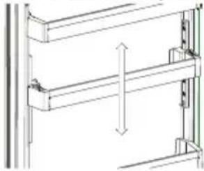SHARP SJ-BA22IHXWE-EU - Balconnet réglable AdaptiLift (Dans certains modèles) - 2