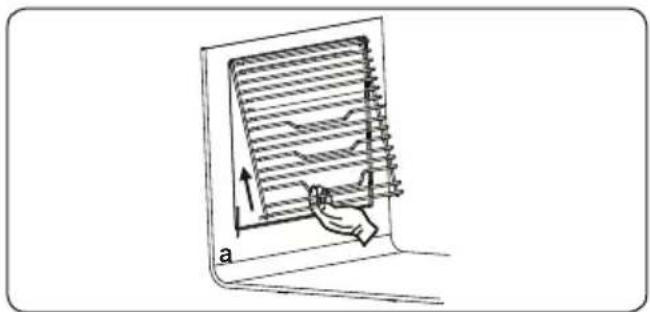 SHARP K-60V19IQM-EU - Retrait des grilles latérales de support - 1
