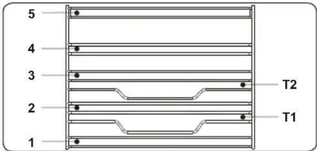 SHARP K-60V19IQM-EU - La grille métallique EasyFix - 1