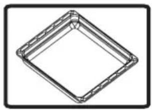 SHARP K-60V19IQM-EU - Plaque de cuisson profonde - 1