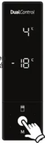 SHARP SJ-BA20IEXAE-EU - Ajustes de temperatura del congelador - 1