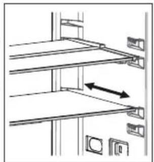 SHARP SJ-BA31IEBGE-EU - Clayette rétractable AdaptiShelf (Dans certains modèles) - 1