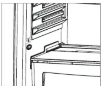 SHARP SJ-BB20DTXWF-EU - Toidu paigutamine külmiku köige külmemasse piirkonda. - 2