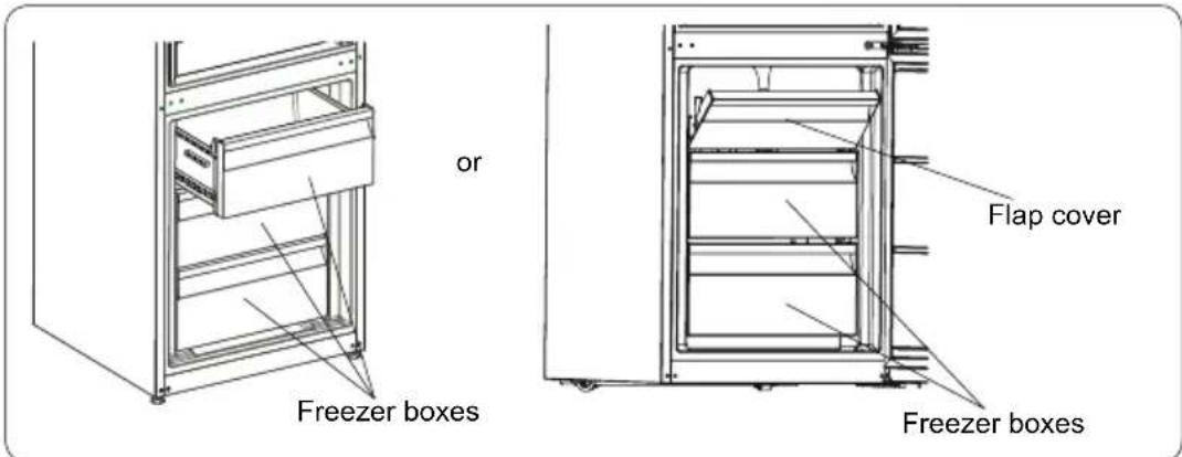 SHARP SJ-BB20DTXWF-EU - Freezer box - 1