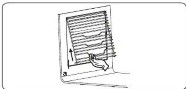 SHARP KA-70T50BHH-EU - Retrait des grilles latérales de support - 1
