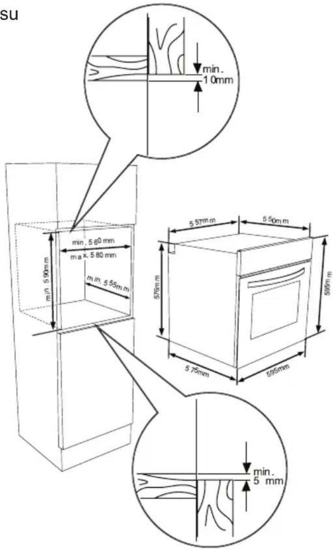 SHARP KA-70T50BHH-EU - SCEGLIERE UNA POSIZIONE PER IL FORNO - 3