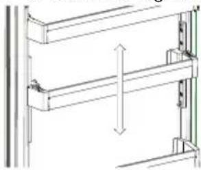 SHARP SJ-BA22IHXAE-EU - Balconnet réglable AdaptiLift (Dans certains modèles) - 2