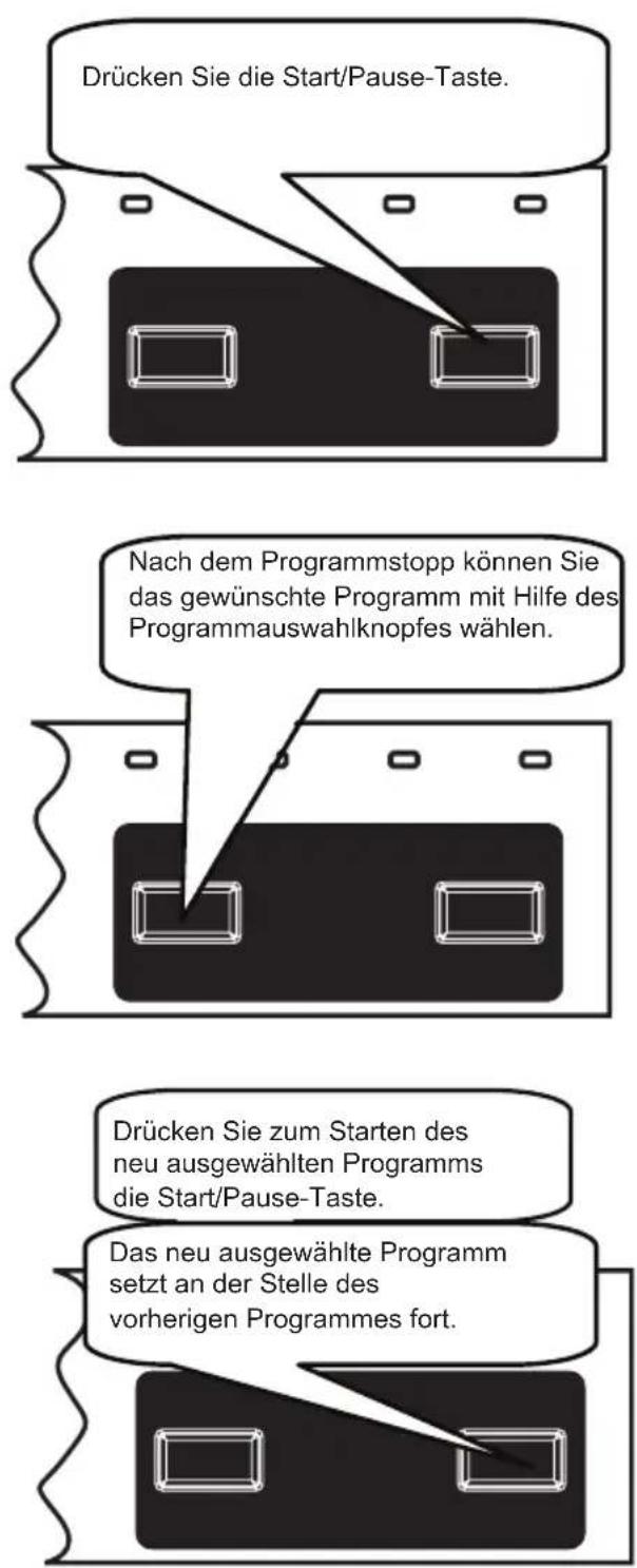 SHARP QW-HS12F47EW-DE - Programme ändern - 1