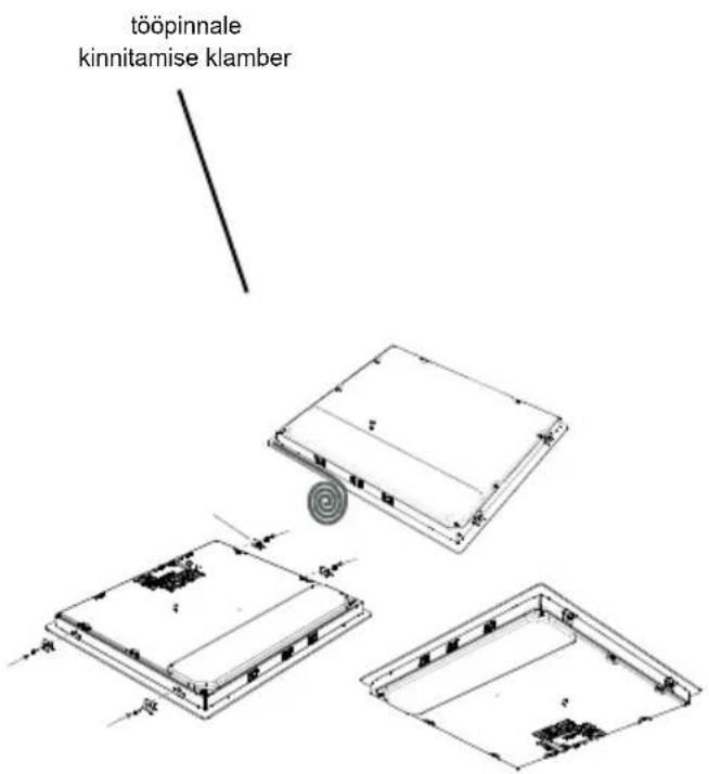 SHARP KH-6V09CS00-EU - Integreeritud pliidi asukoht - 2