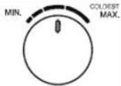 SHARP SJ-X300-SL - Temp. control lever (in the freezer compartment) - 3