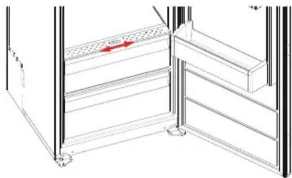 SHARP SJ-LE300E01X-EU - Paigutage toit külmiku köige külmemasse piirkonda. - 3