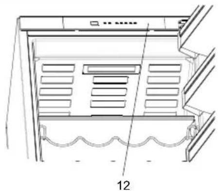 SHARP SJ-LE300E01X-EU - Frischewahlscheibe - 2