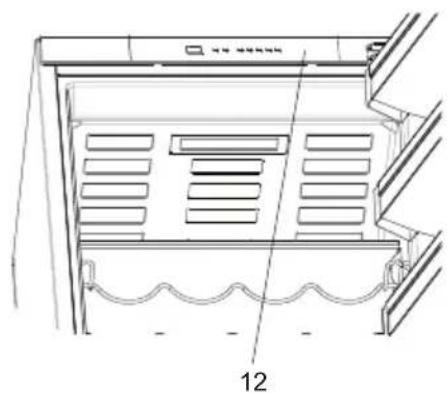 SHARP SJ-LE300E01X-EU - Frischewahlscheibe - 4