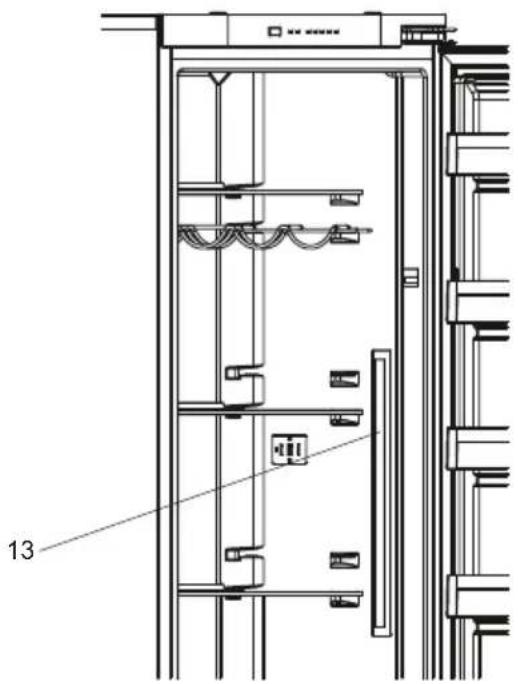 SHARP SJ-LE300E01X-EU - Frischewahlscheibe - 5