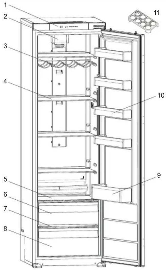 SHARP SJ-LE300E01X-EU - Før du bruker kjøleskapet - 2