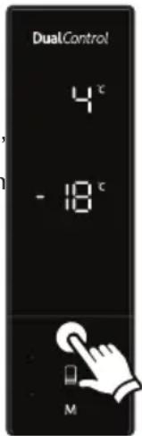 SHARP SJ-BA10IEXAE-EU - Cooler temperature settings - 1