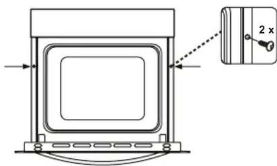 SHARP K-60M15BL2-EU - HET KIEZEN VAN EEN PLAATS VOOR DE OVEN - 4