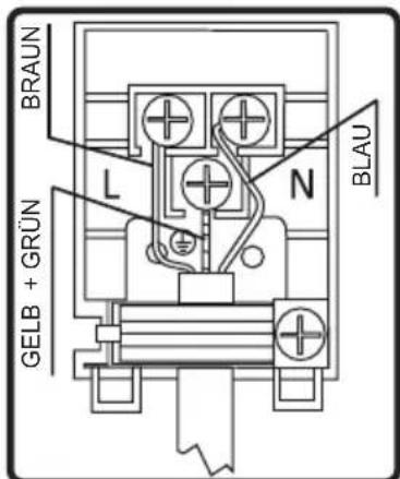 SHARP K-60M15BL2-EU - STROMANSCHLUSS UND SI- CHERHEIT DES EINBAUHERDS - 1